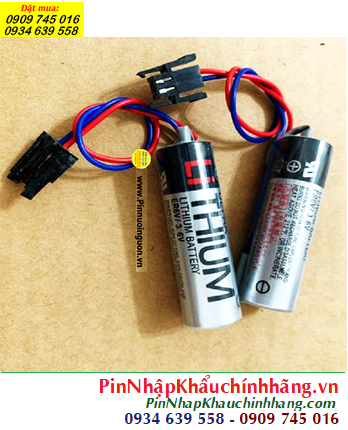 Toshiba ER6V; Pin nuôi nguồn PLC Toshiba ER6V lithium 3.6v AA 2000mAh chính hãng _Xuất xứ Nhật